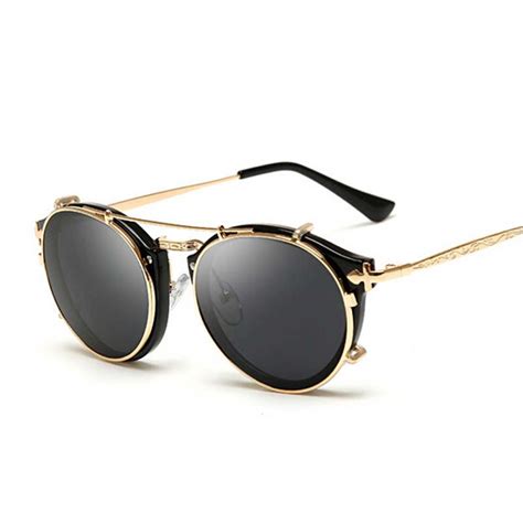 50mm round clip on sunglasses|extra dark clip on sunglasses.